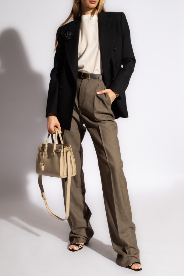 パンツ SAINT LAURENT WOOL TROUSERS Saint Laurent Wool trousers | Women's Clothing | Vitkac